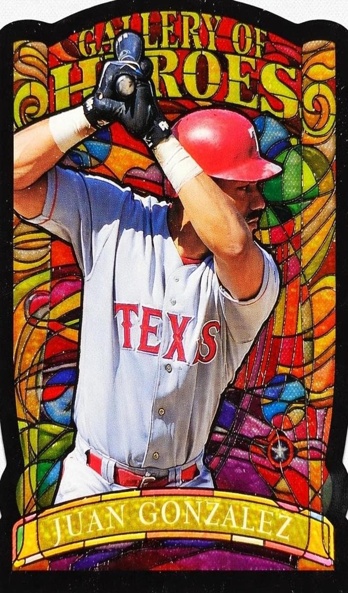 Juan Gonzalez 1998 topps Topps Gallery