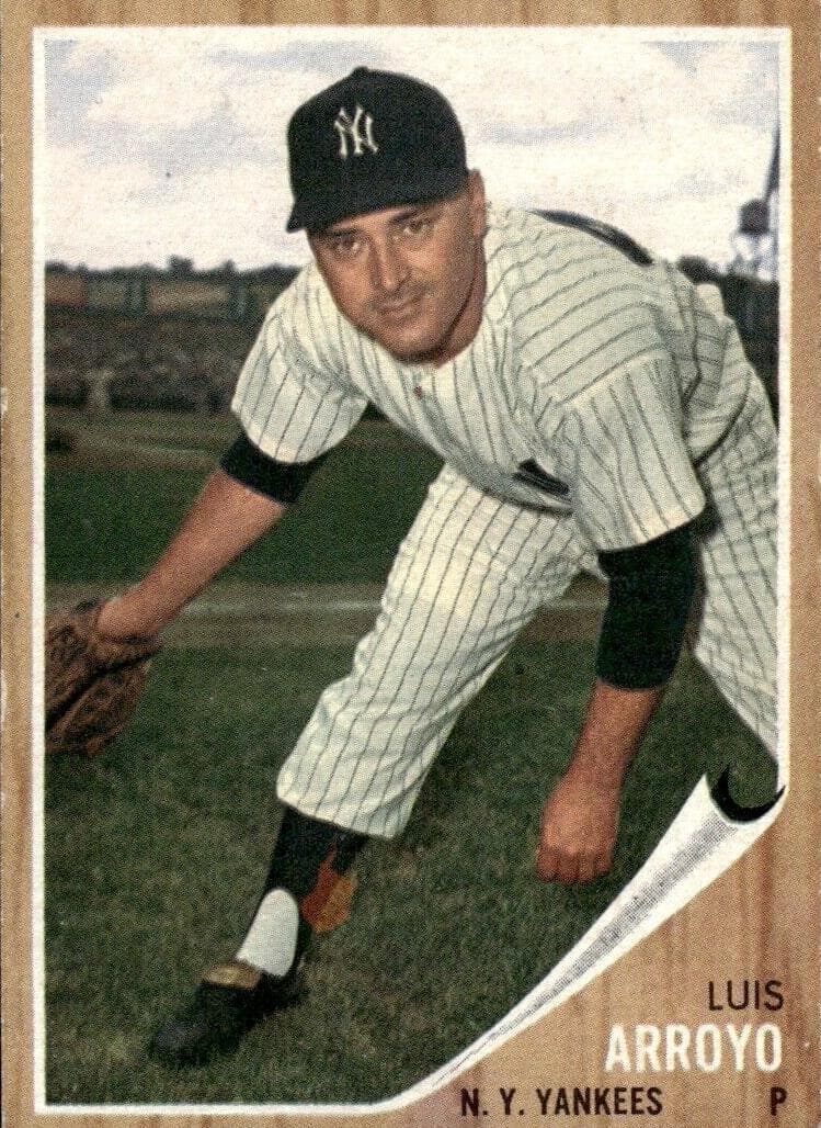 Luis Arroyo 1962 topps Topps