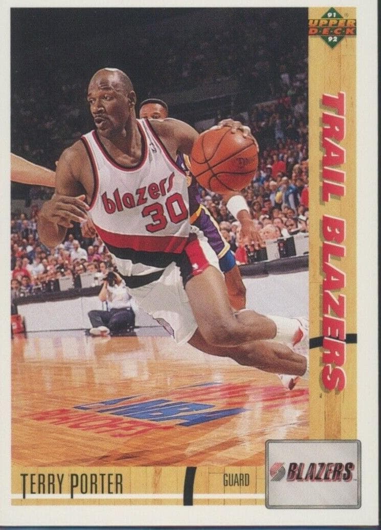 Terry Porter 1991 upper-deck Upper Deck