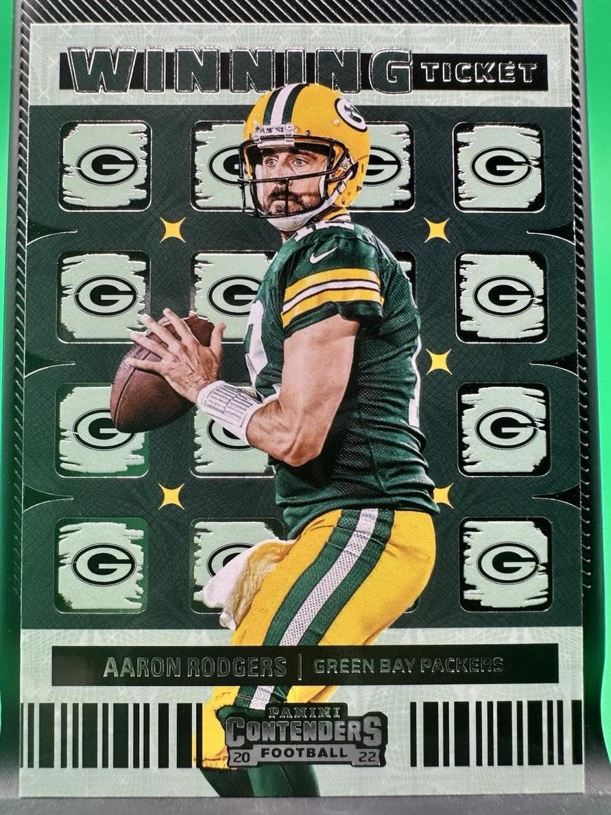 Aaron Rodgers 2022 panini Panini Contenders