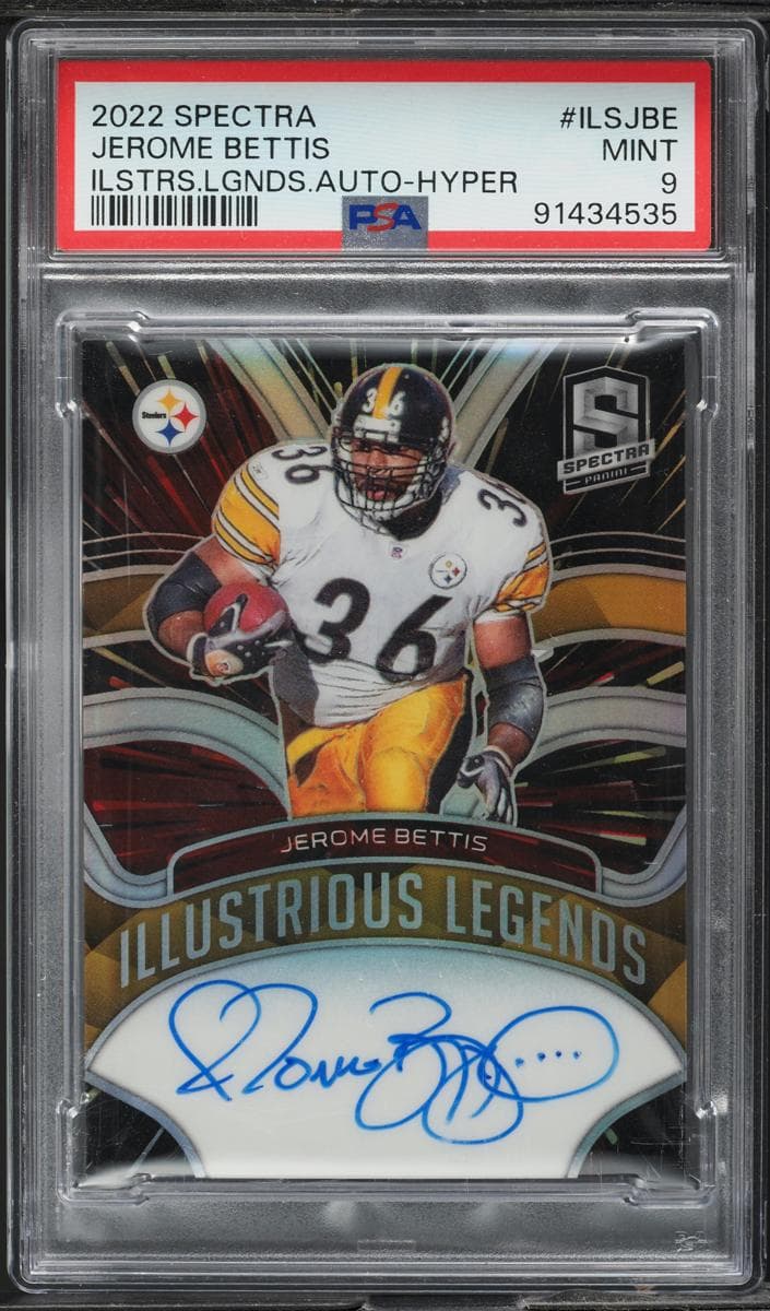 Jerome Bettis 2022 panini Panini Spectra