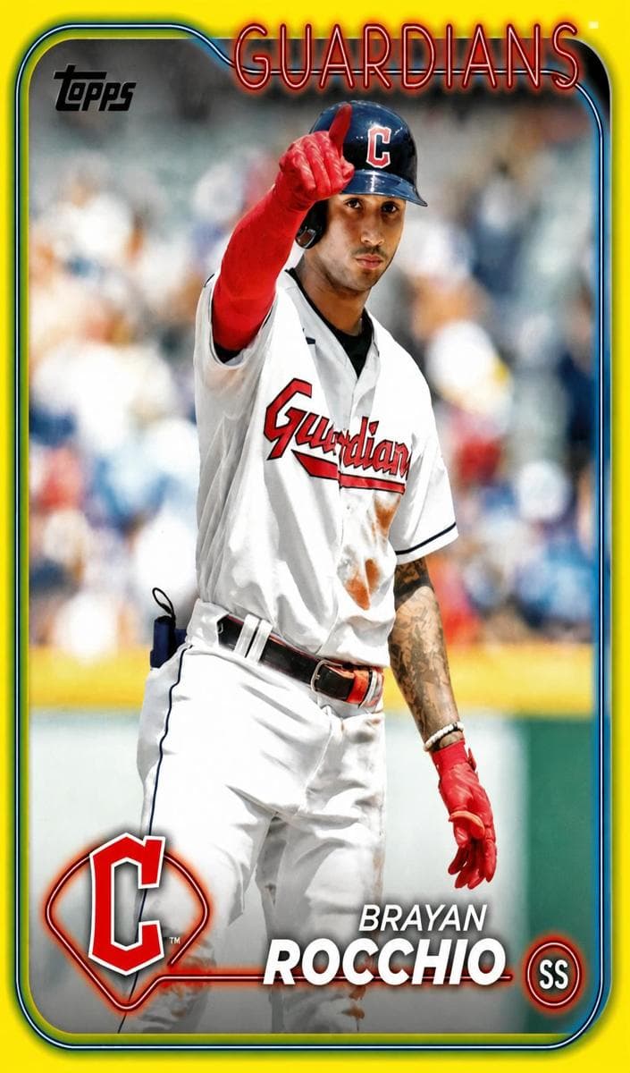 Brayan Rocchio 2024 topps Topps
