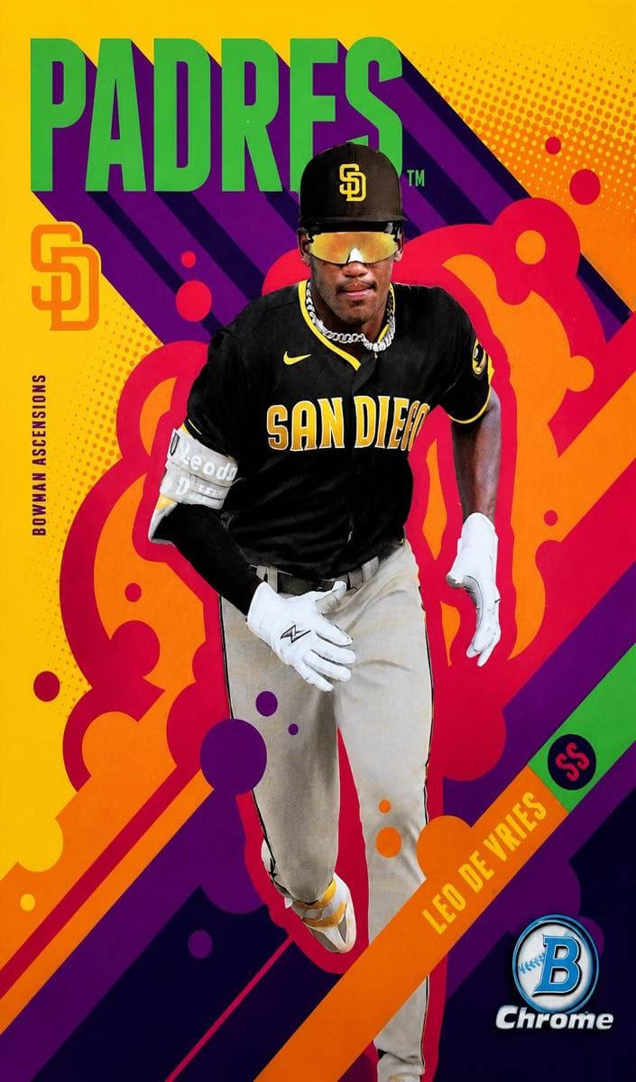 Leo De Vries 2024 bowman Bowman Chrome