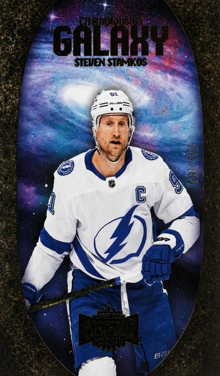Steven Stamkos 2021 fleer SkyBox Metal Universe