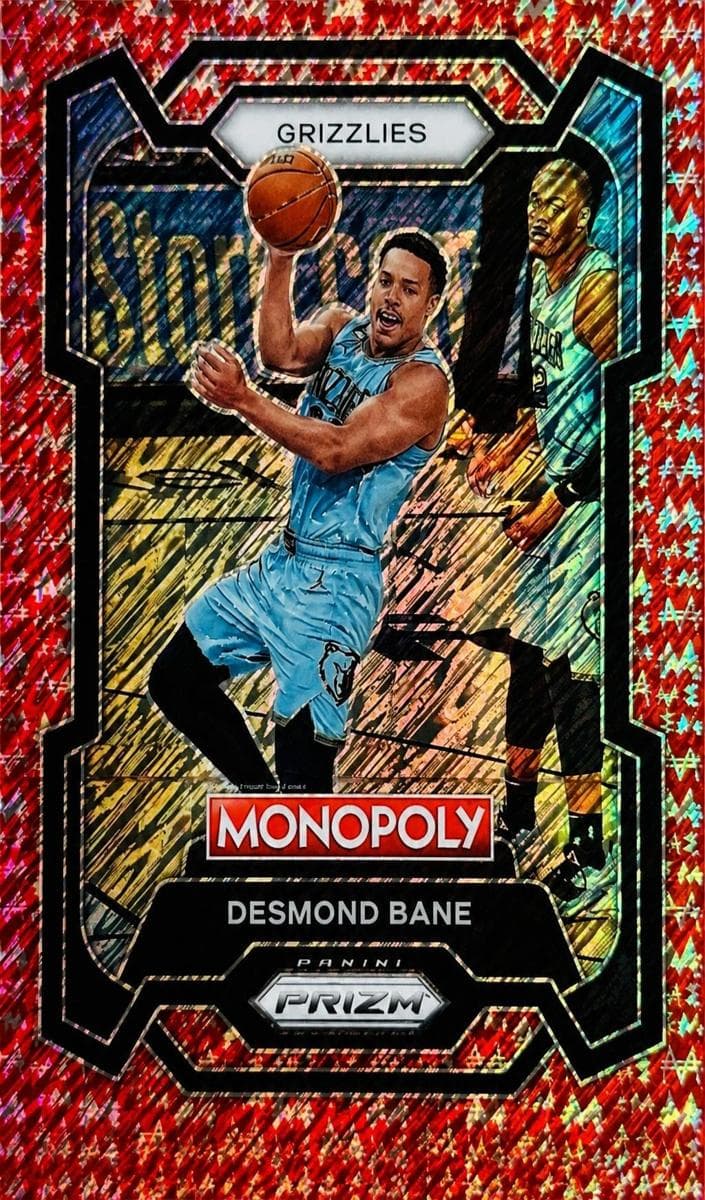 Desmond Bane 2023 panini Panini Prizm Monopoly