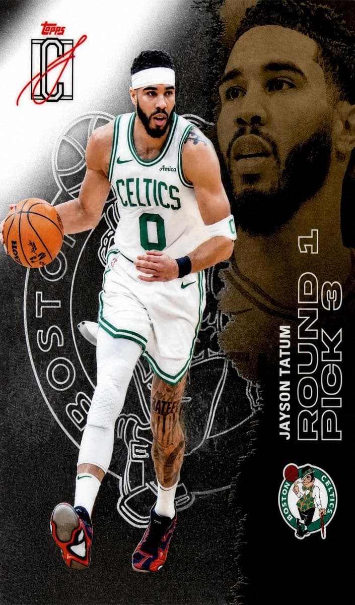 Jayson Tatum 2025 topps Topps Signature Class