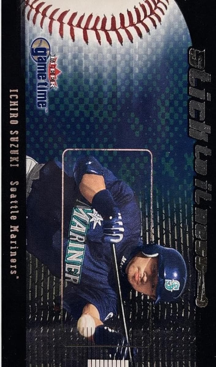 Ichiro Suzuki 2001 fleer Fleer Game Time