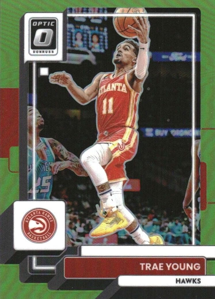 Trae Young 2022 panini Donruss Optic