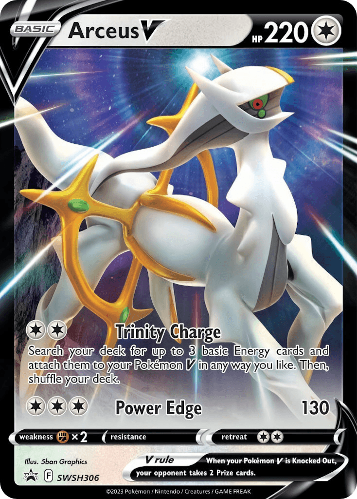 Arceus V 2022 Pokemon