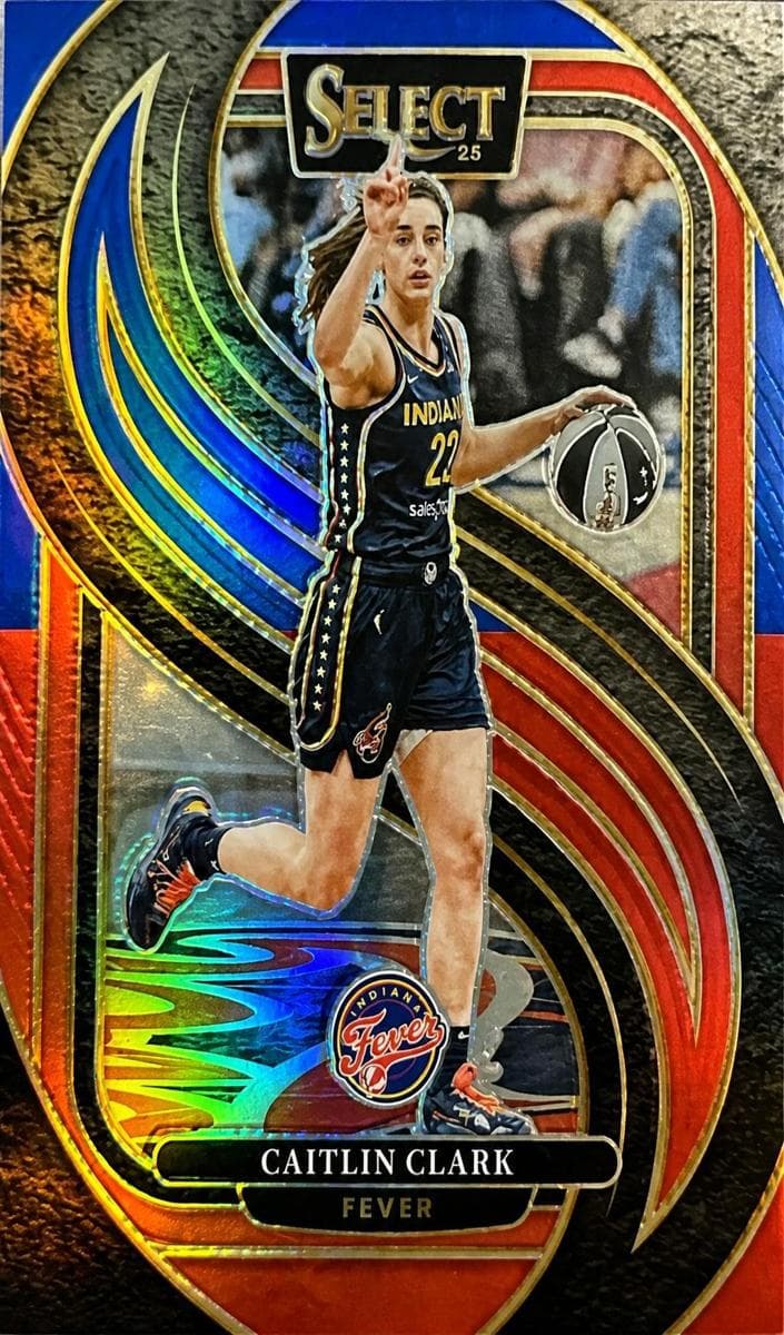 Caitlin Clark 2025 panini Panini Select WNBA