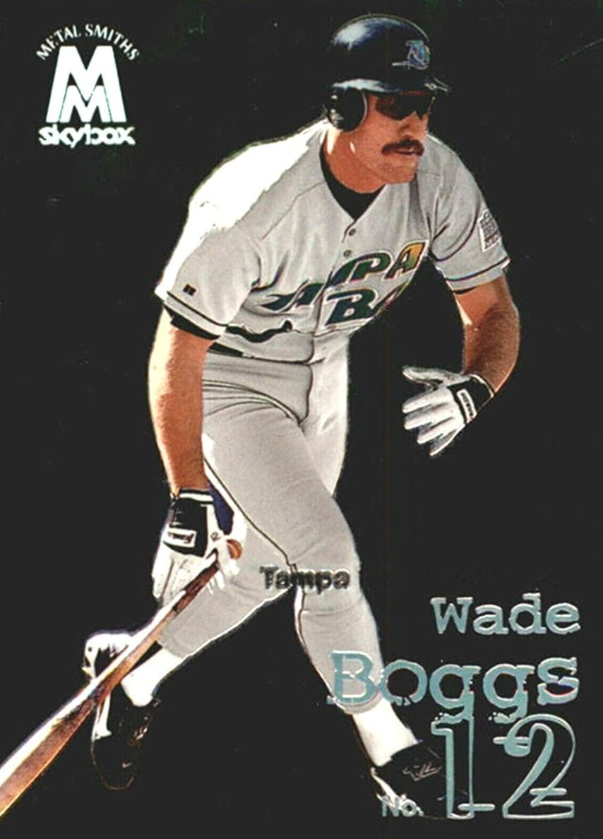 Wade Boggs 1999 fleer SkyBox Molten Metal