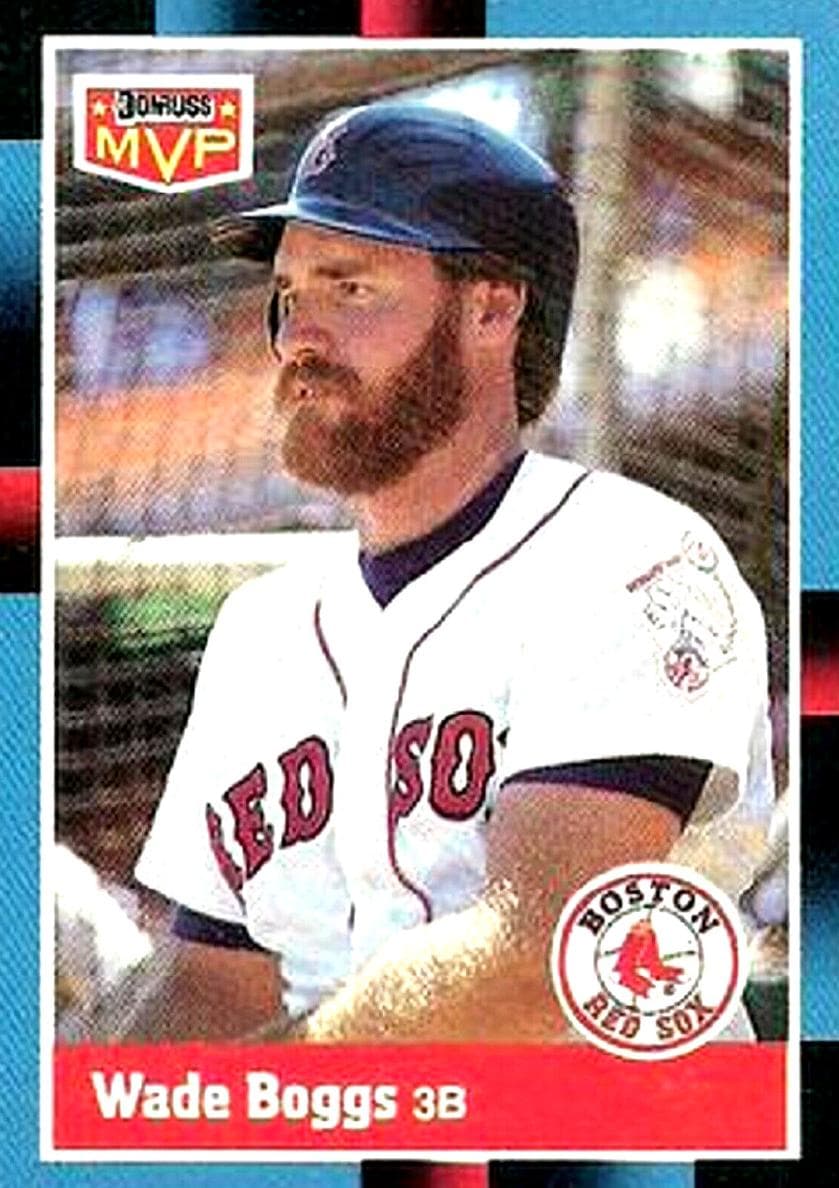 Wade Boggs 1988 panini Donruss