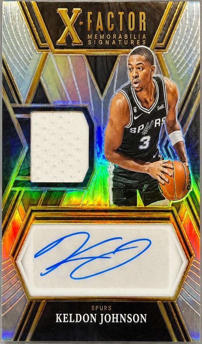 Keldon Johnson 2022 panini Panini Select
