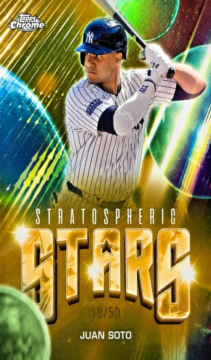 Juan Soto 2024 topps Topps Chrome Update