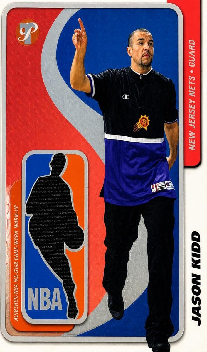Jason Kidd 2001 topps Pristine