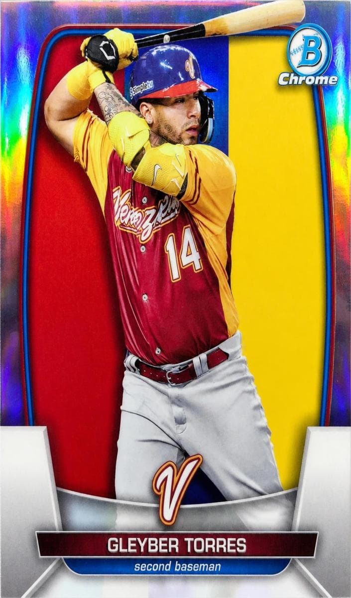 Gleyber Torres 2023 bowman Bowman Chrome