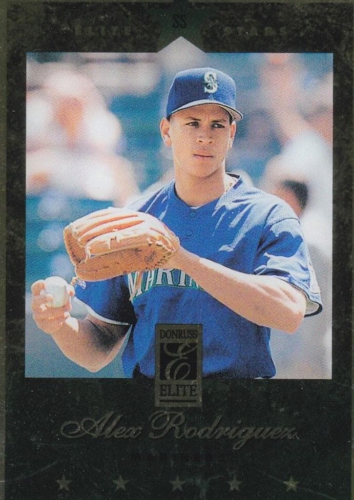 Alex Rodriguez 1997 panini Donruss Elite