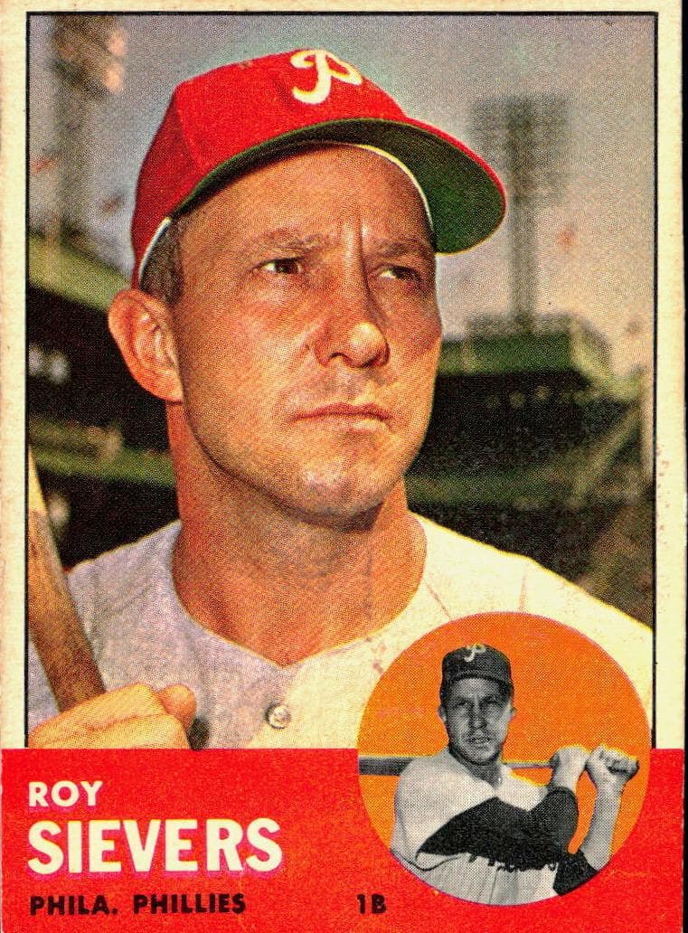 Roy Sievers 1963 topps
