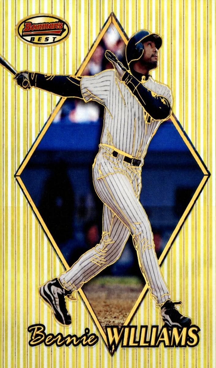 Bernie Williams 1999 bowman Bowman's Best