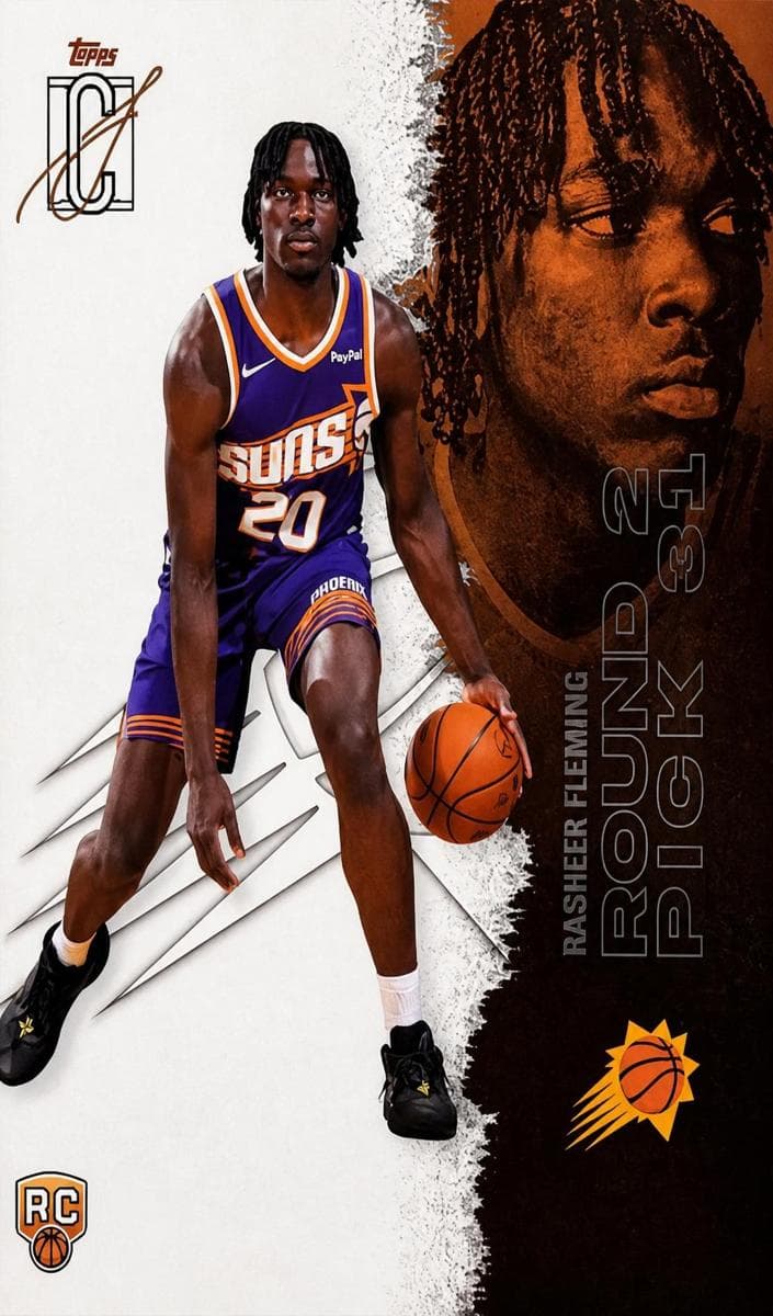 Rasheer Fleming 2025 topps Topps Signature Class