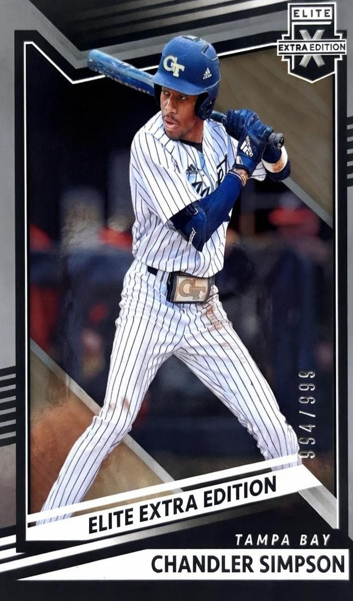 Chandler Simpson 2022 panini Elite Extra Edition