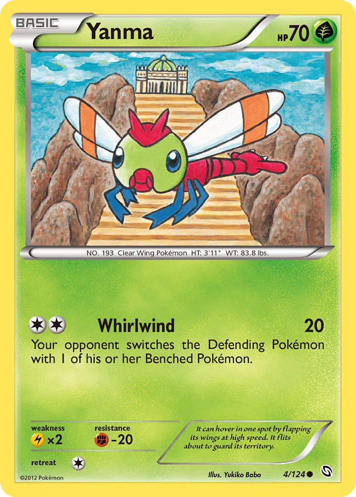 Yanma 2012 Pokemon Dragons Exalted
