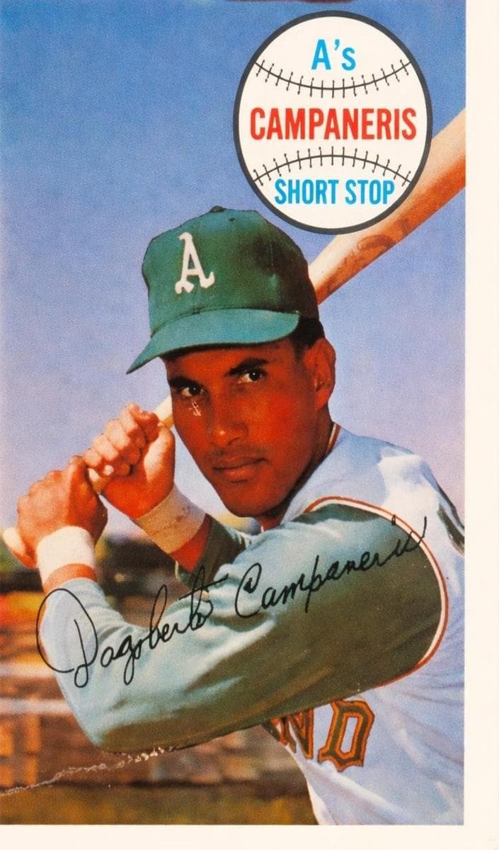 Bert Campaneris 1970 unknown