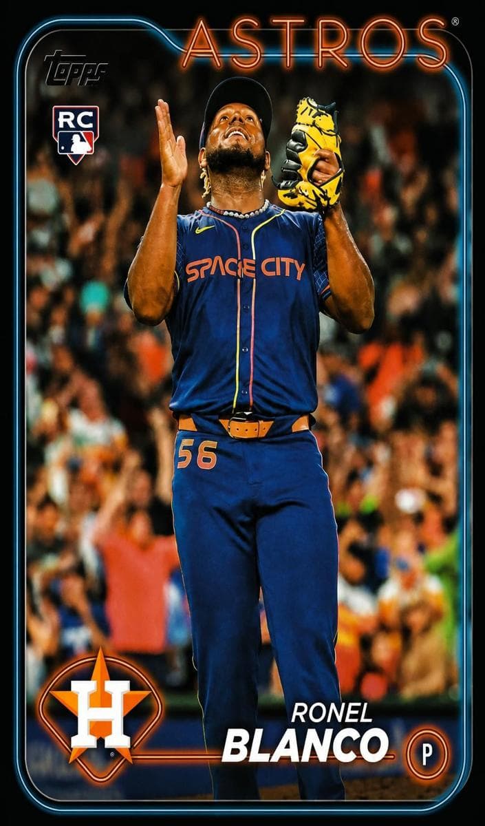 Ronel Blanco trading card