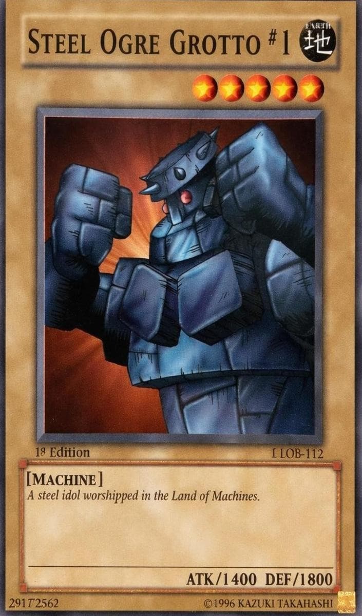 Steel Ogre Grotto 1 2002 Yu-Gi-Oh!