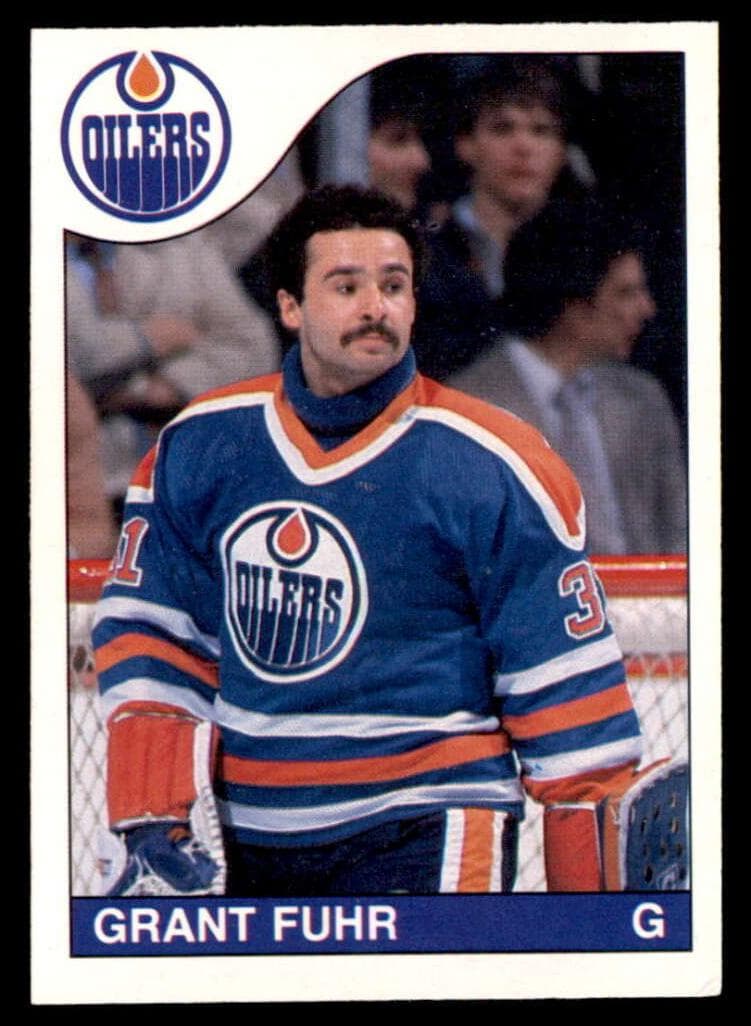 Grant Fuhr 1985 topps O-Pee-Chee