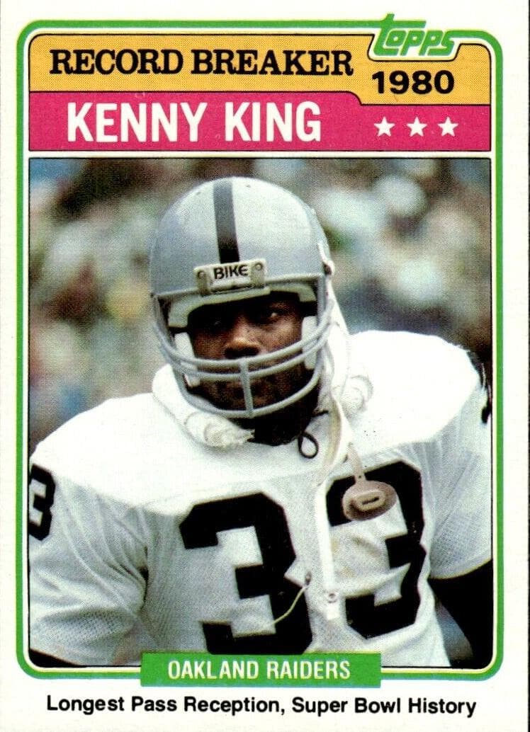 Kenny King 1981 topps Topps