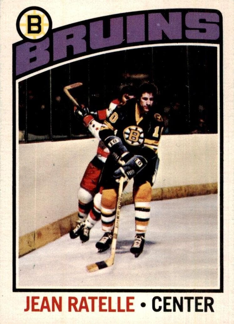 Jean Ratelle 1976 topps O-Pee-Chee