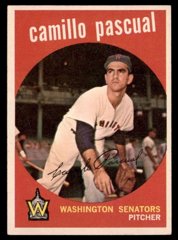 Camilo Pascual 1959 topps Topps