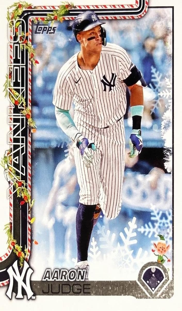 Aaron Judge 2025 topps Topps Holiday