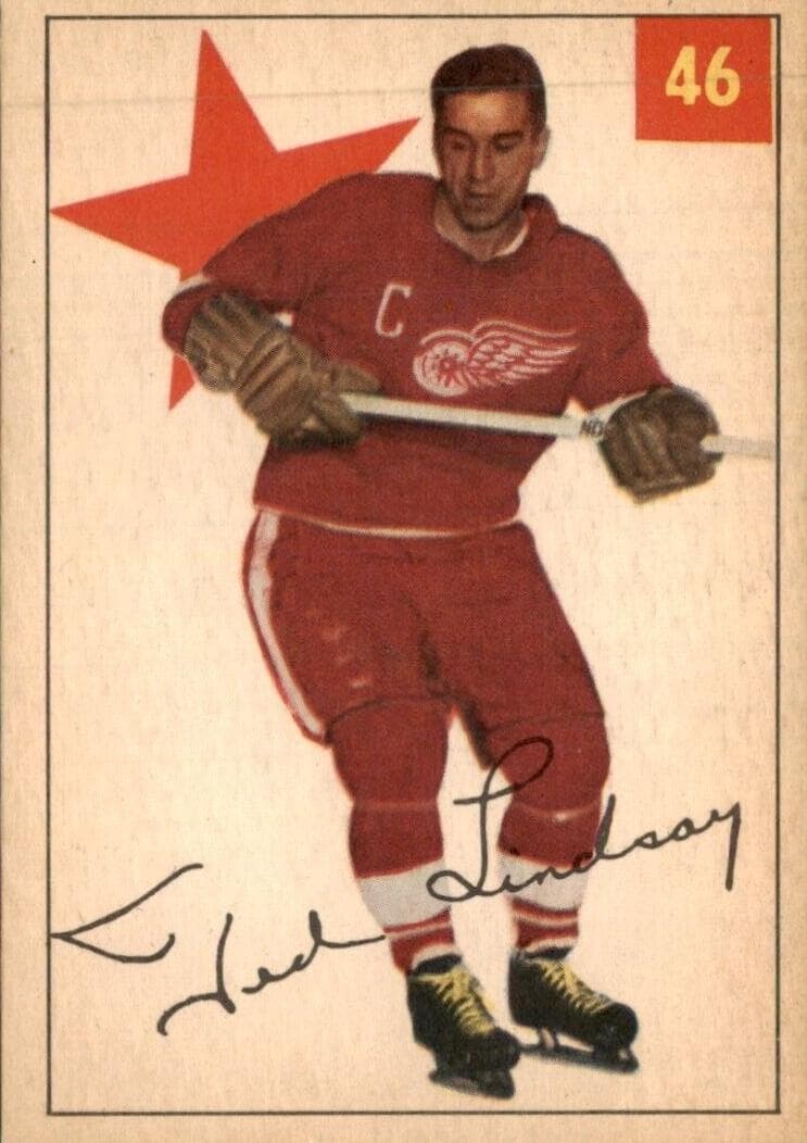 Ted Lindsay 1954 unknown Parkhurst