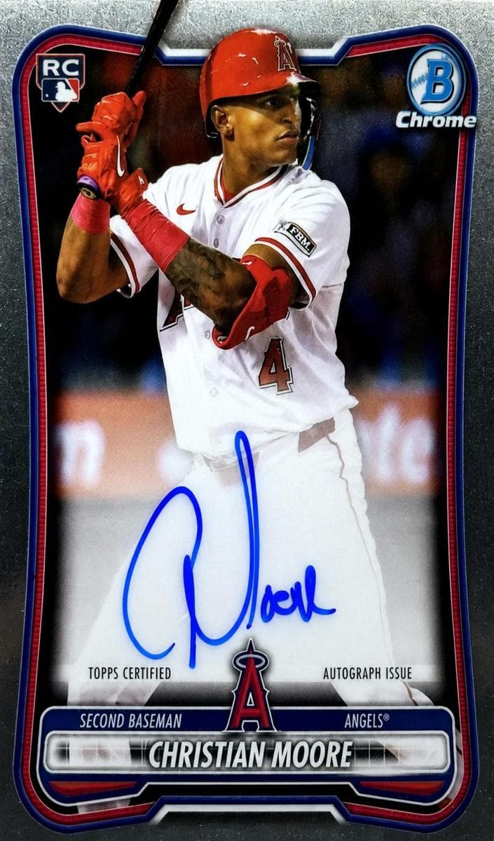 Christian Moore 2026 bowman Bowman