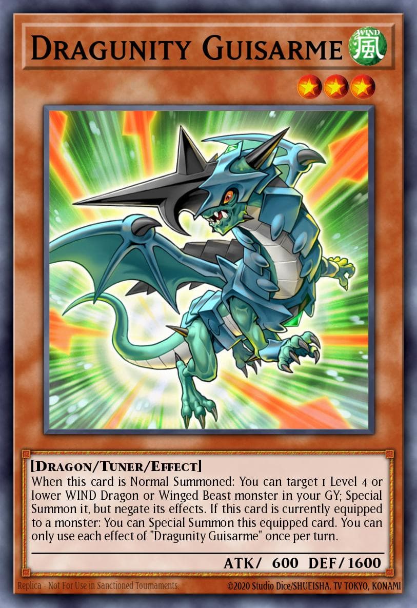 Dragunity Guisarme 2010 Yu-Gi-Oh! Japanese V Jump