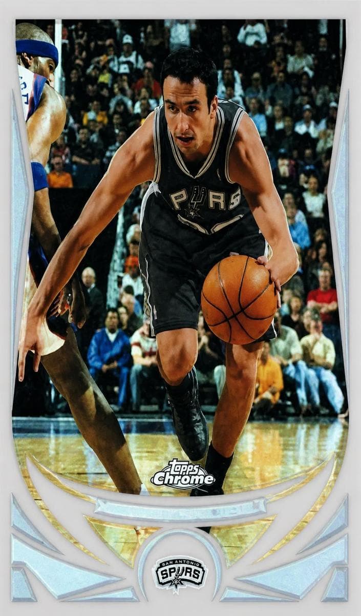 Manu Ginobili 2004 topps Topps Chrome