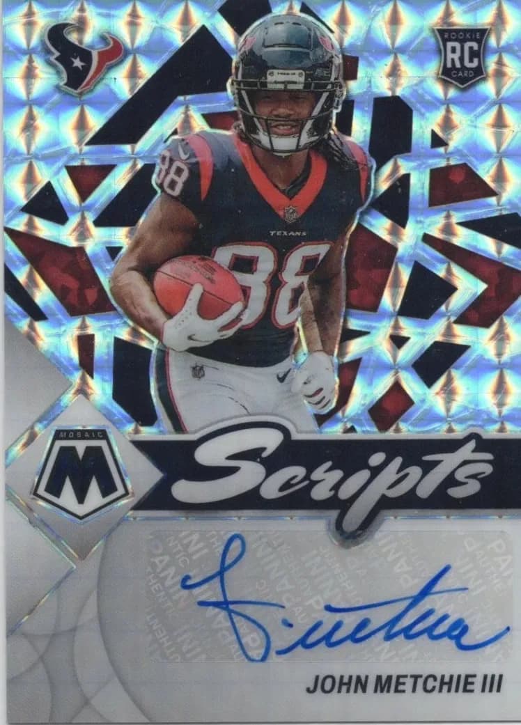 John Metchie III 2022 panini Panini Mosaic