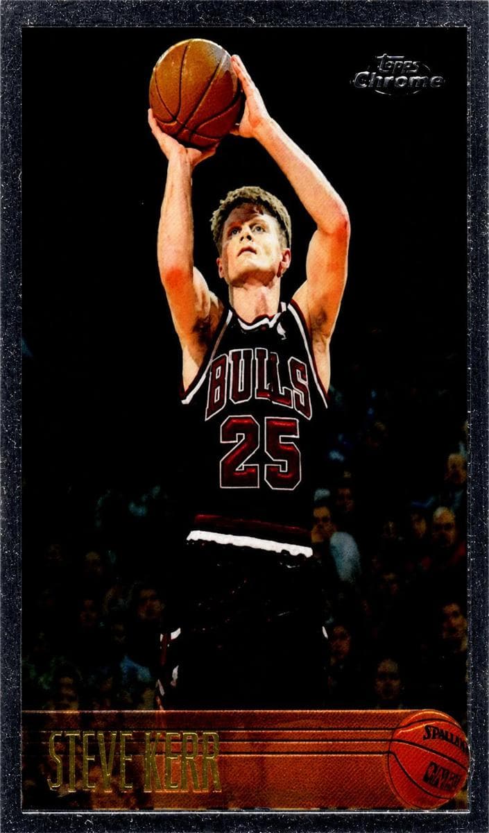 Steve Kerr 1996 topps Chrome