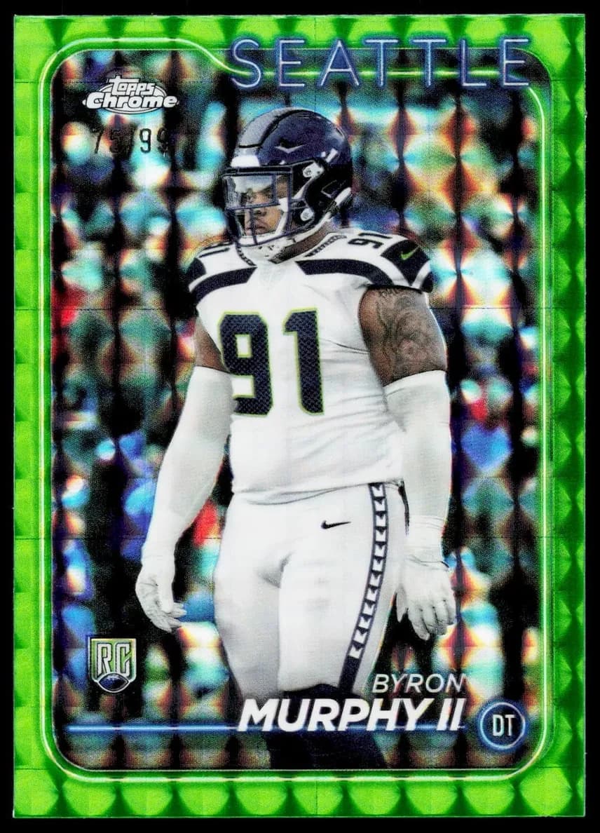 Byron Murphy II trading card