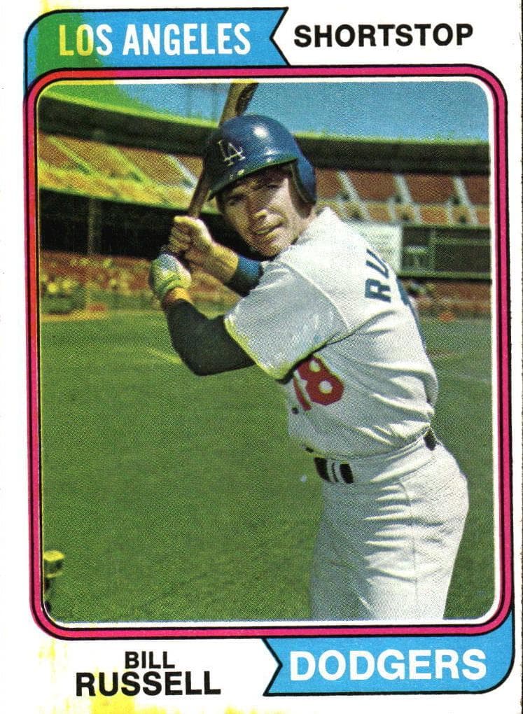 Bill Russell 1974 topps Topps
