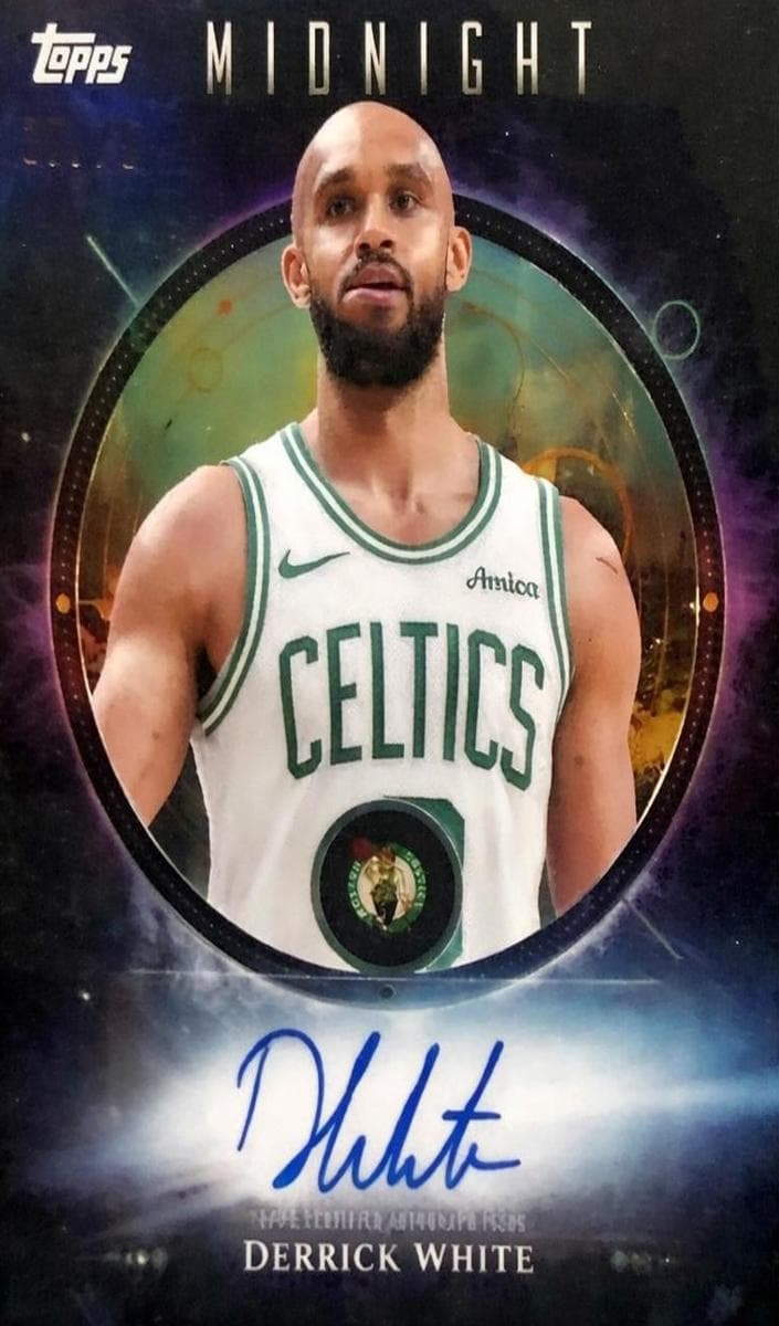 Derrick White 2025 topps Topps Midnight