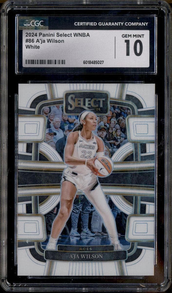 A'ja Wilson 2024 panini Panini Select WNBA