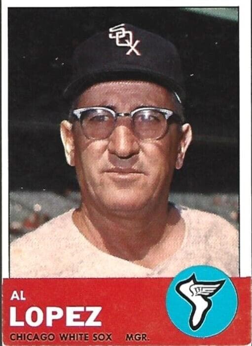 Al Lopez 1963 topps Topps