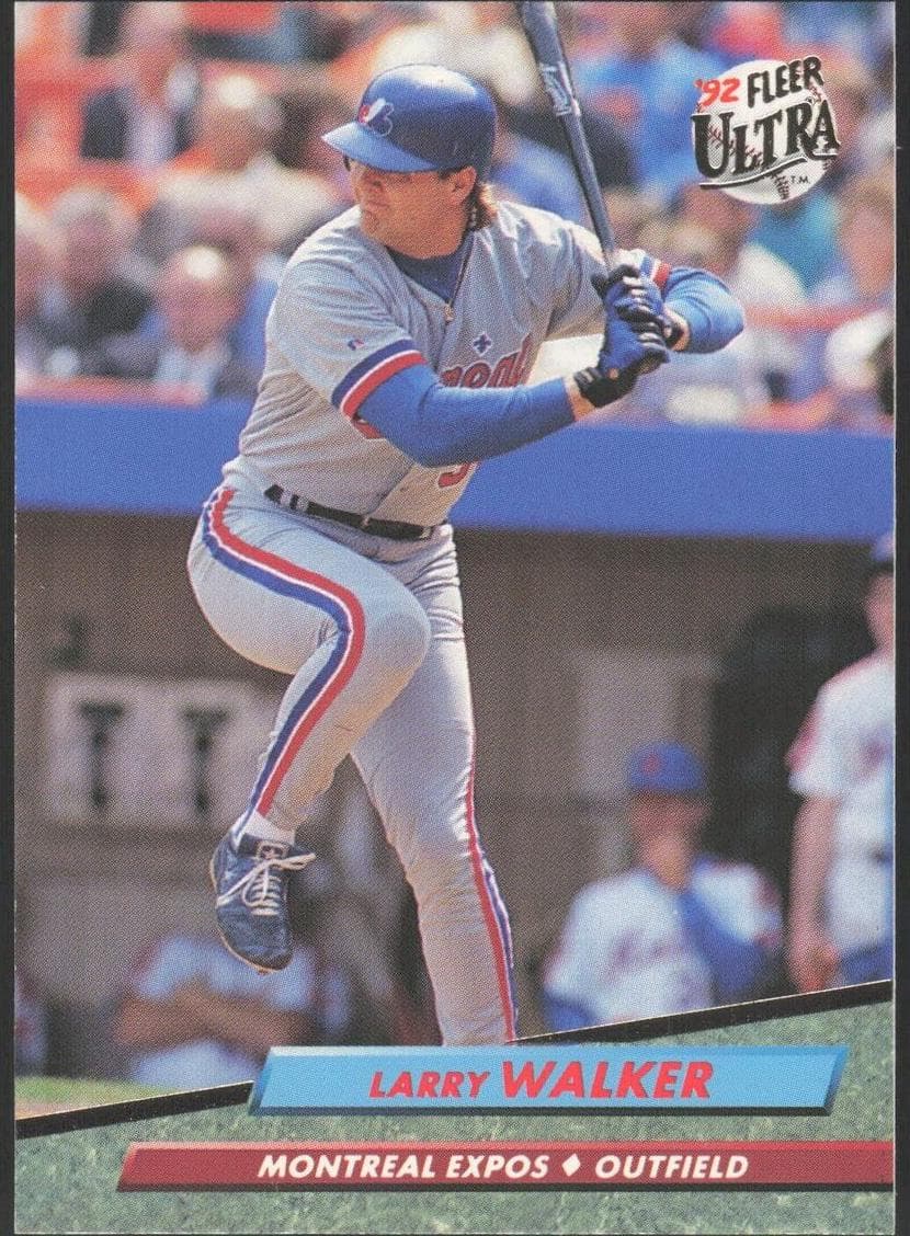 Larry Walker 1992 unknown Ultra