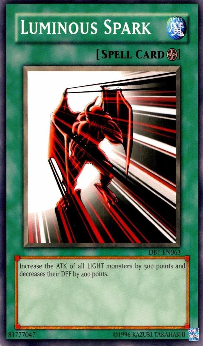 Luminous Spark 2004 Yu-Gi-Oh! Dark Beginning 1