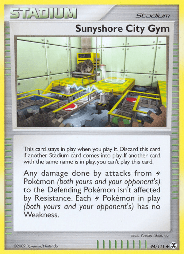 Sunyshore City Gym 2009 Pokemon Rising Rivals