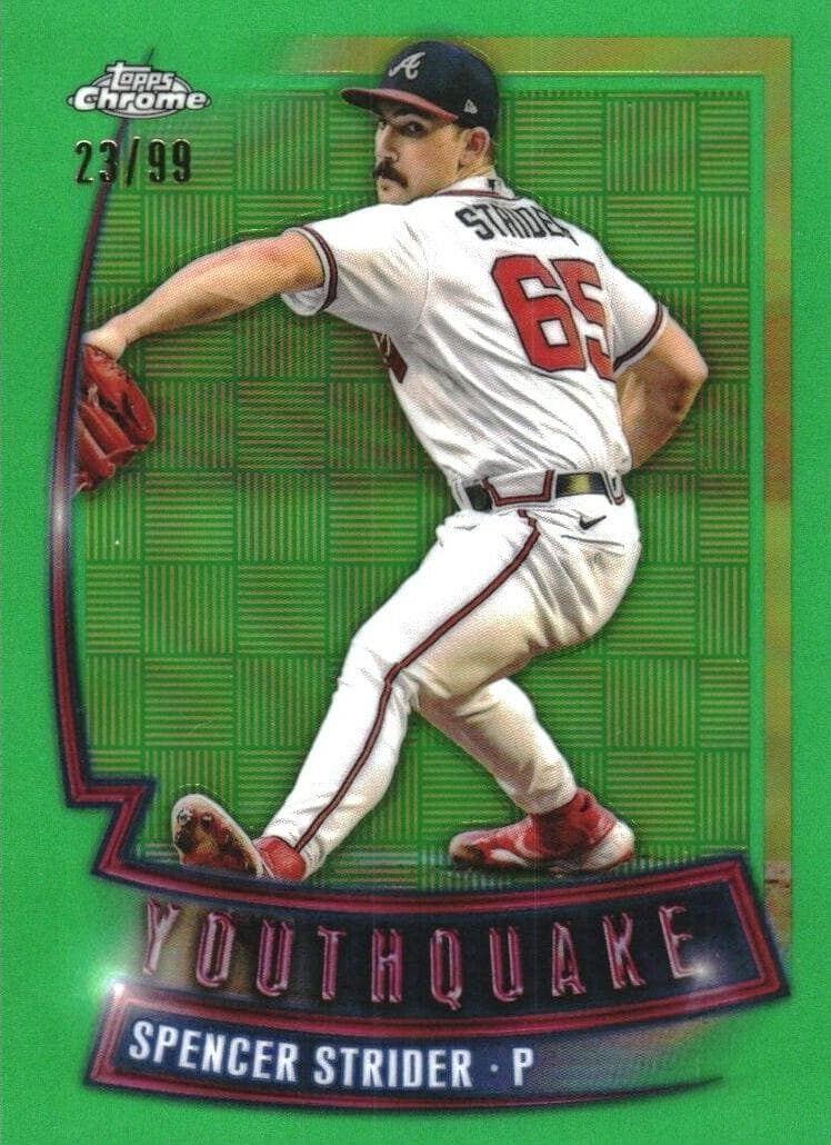 Spencer Strider 2023 topps Topps Chrome