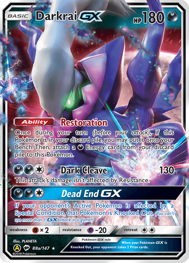 Darkrai GX 2017 Pokemon